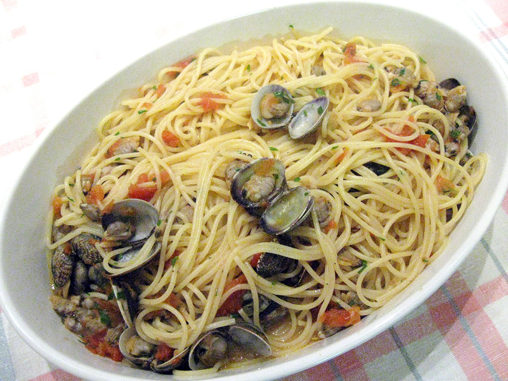 Spaghetti con zucchine